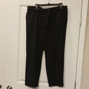 Black Cropped Pants